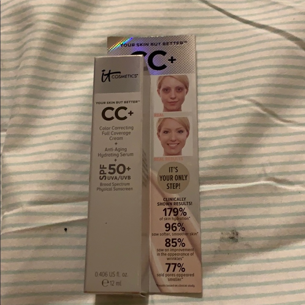 It cosmetics color correcting full coverage cream
